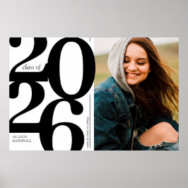 Djävlig 2026 Foto Examenfest Poster
