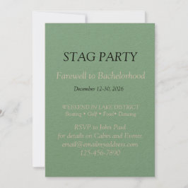 Djävlig och stilren SVENTEMAMAJ Invitation Inbjudningar