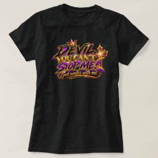 Djävul, du kan inte stoppa mig t shirt