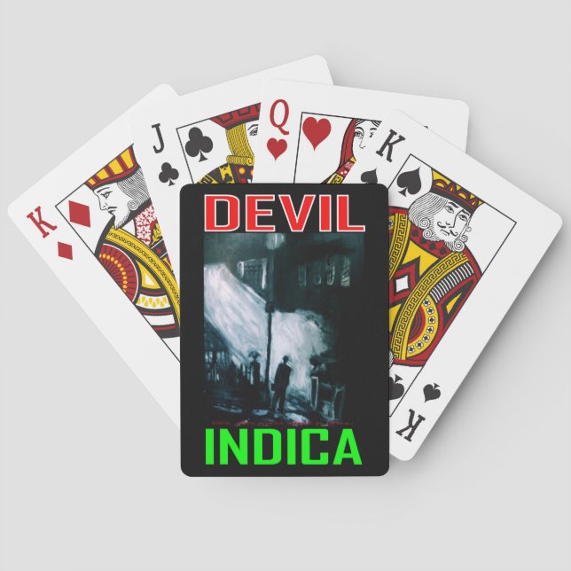 DJÄVUL INDICA CASINOKORT (Baksidan)