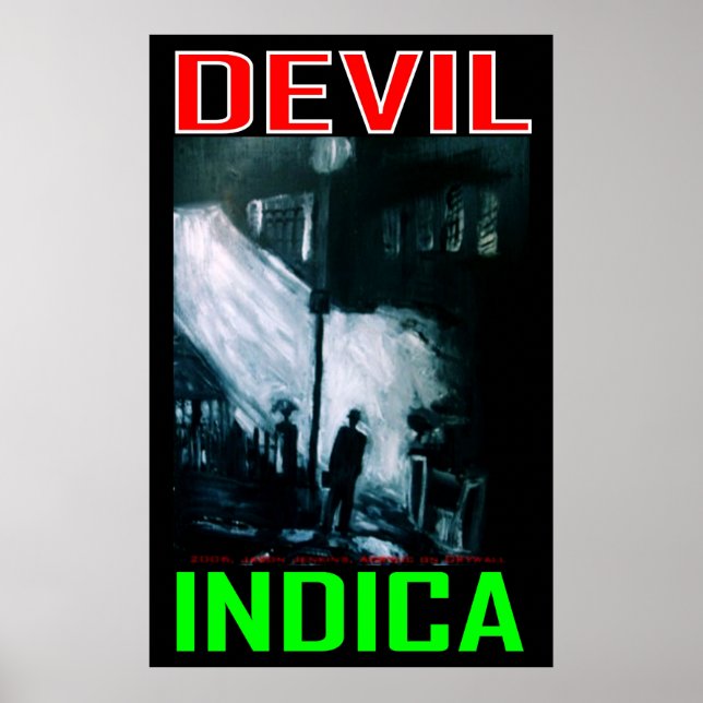 DJÄVUL INDICA POSTER (Framsidan)