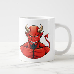 Djävul jumbo mugg