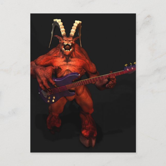 Djävulen 7 vykort (Framsida)