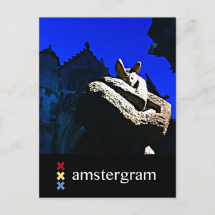 Djävulen Amsterdam Vykort