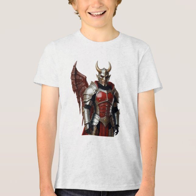 Djävulen Angel Conqueror T Shirt (Framsida)