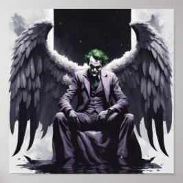 Djävulen Angel Jocker Poster