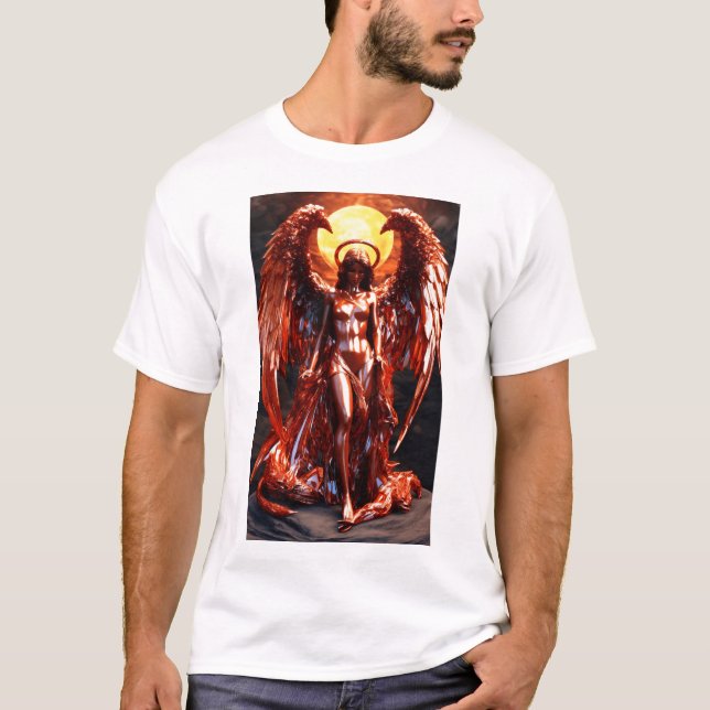 "Djävulen Angel Vibe T Shirt (Framsida)