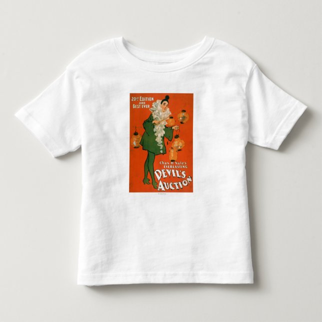 Djävulen Auction Woman i Costume Theater 2 T-shirt (Framsida)