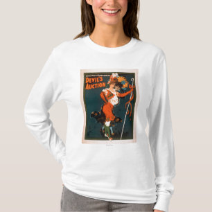 Djävulen auktionkvinna i dräktTheatre 3 Tee Shirt