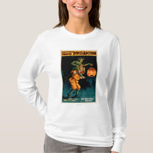 Djävulen auktionvit man Theatre för börda T Shirt