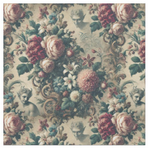 Djävulen av Dandy - Gothic Victorian Classic Tile Tyg