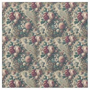 Djävulen av Dandy - Gothic Victorian Dense Tile Tyg