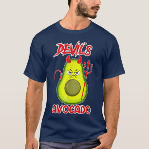 Djävulen Avocado Djävulen Satan T Shirt