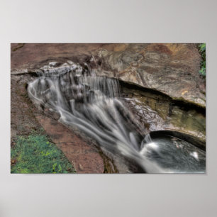 Djävulen Bathtub, Hocking Backe State Park, Ohio Poster