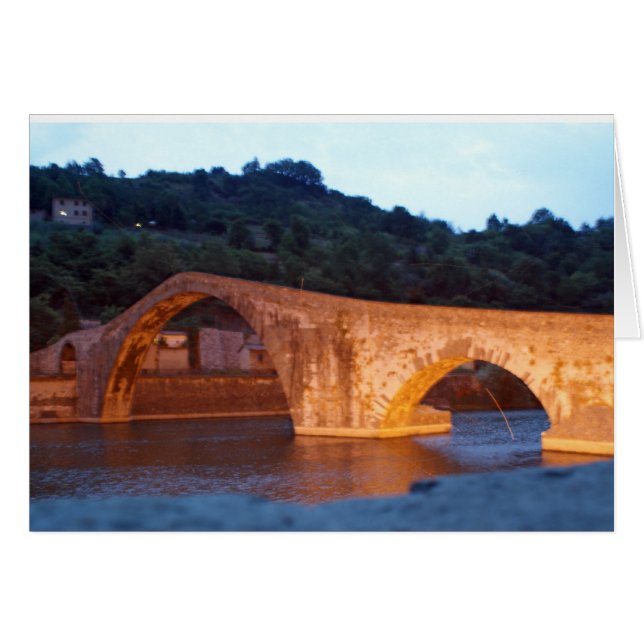 Djävulen Bridge OBS Kort (Framsidan Horizontal)