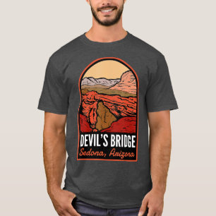 Djävulen Bridge Sedona Arizona T Shirt