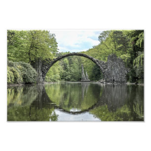 Djävulen Bridge - Tyskland Fototryck