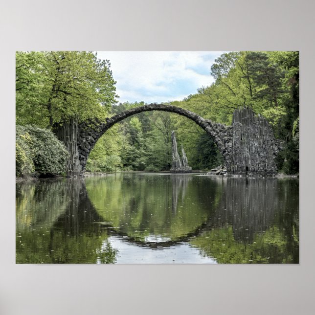 Djävulen Bridge - Tyskland Poster (Framsidan)
