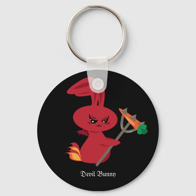 Djävulen Bunny Nyckelring (Framsida)