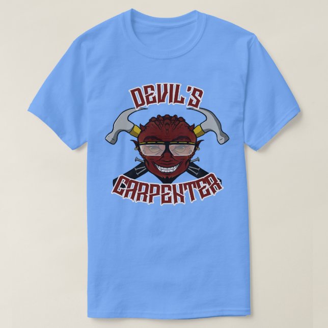 Djävulen carpenter t shirt (Design framsida)