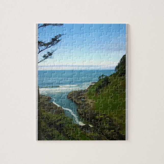 Djävulen Churn, Cape Perpetua, ELLER Pussel (Vertikal)