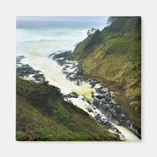 Djävulen Churn, Cape Perpetua, Oregon Kusten Magnet