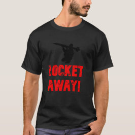 Djävulen Court Clothing Rocket Away! Te T Shirt