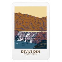 Djävulen Den State Park Arkansas Vintage