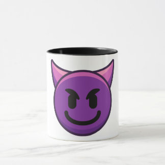 Djävulen Emoji Mönster Mugg