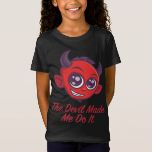 Djävulen fick mig att göra det t shirt