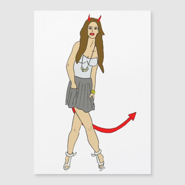 djävulen flicka (Framsida)