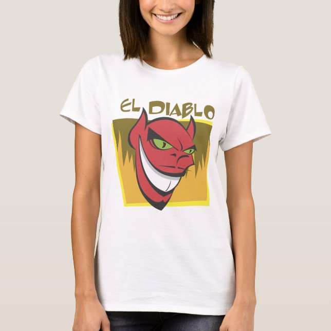 Djävulen för El Diablo Tee Shirt (Framsida)