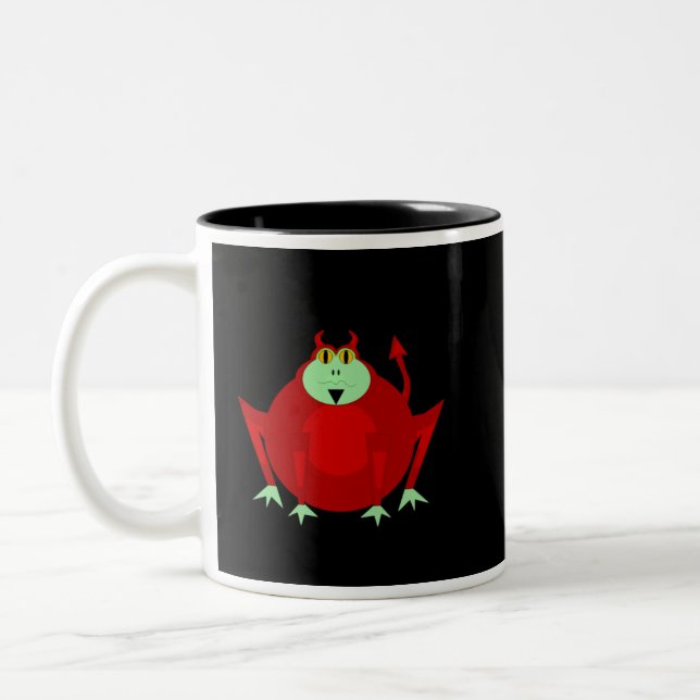 Djävulen Frog Mugg (Vänster)