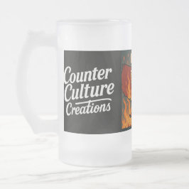 Djävulen Frostat Ölglas