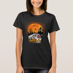 Djävulen Ghost Skeleton Dracula Grim Reaper Hallow T Shirt