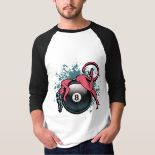 Djävulen Girl 8-Boll T-shirt