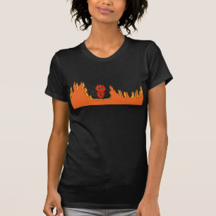 Djävulen gjorde mig att göra det! t-shirt