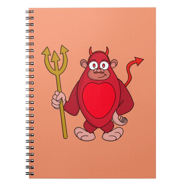 Djävulen Gorilla Anteckningsbok (Framsidan)