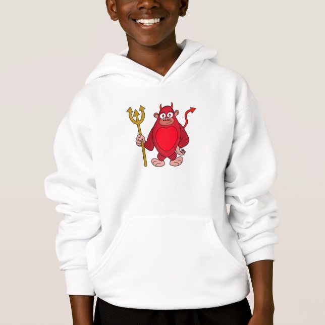 Djävulen Gorilla T Shirt (Framsida)