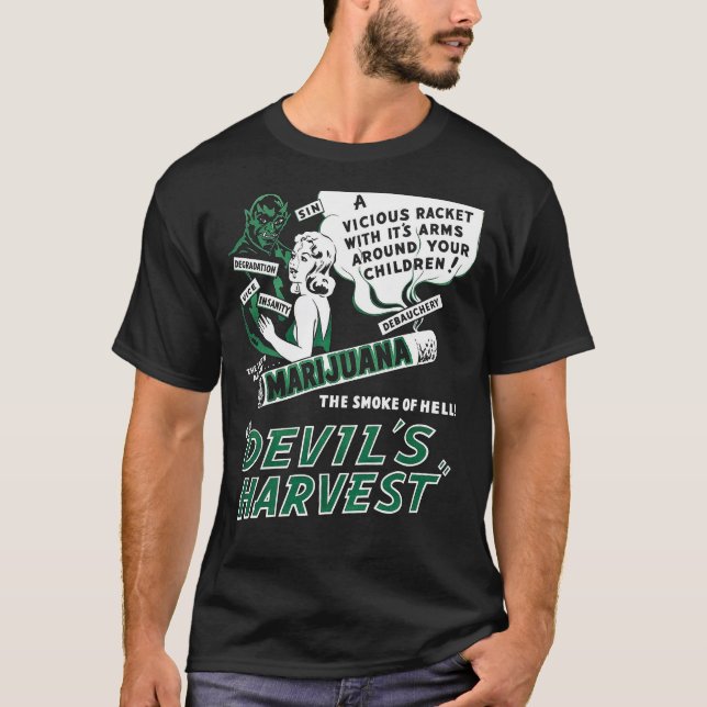 Djävulen Harvest T Shirt (Framsida)