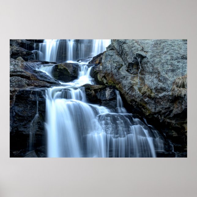 Djävulen Hopyard Waterfall Poster (Framsidan)