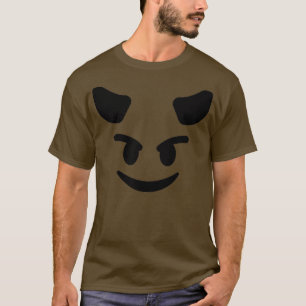 djävulen horn costume Emoticon Smiling Djävulen Li T Shirt