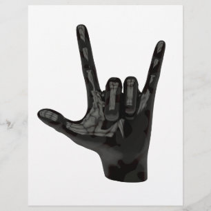 djävulen horns hand
