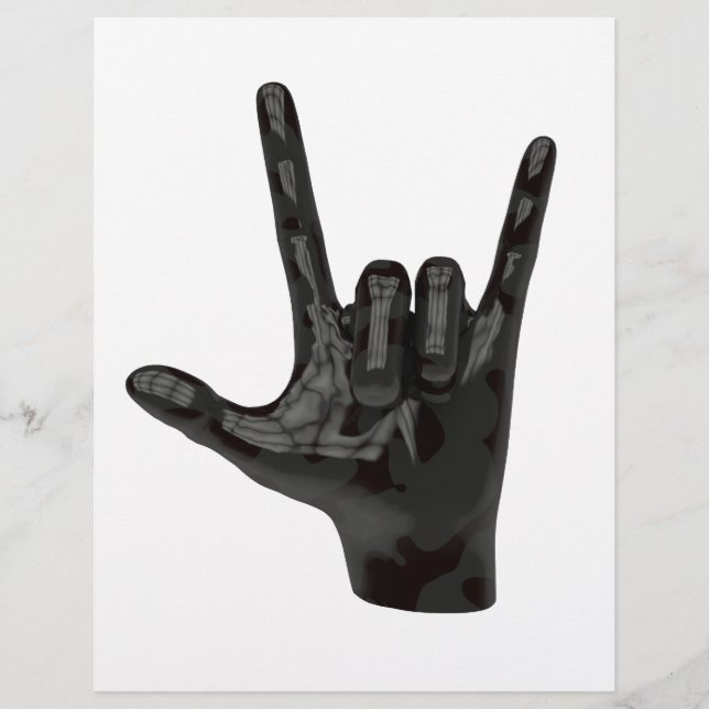 djävulen horns hand (Framsida)