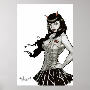 Djävulen i Darla Deville Poster