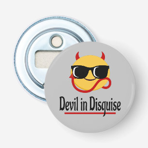 djävulen i förtäckt Emoji Hett Trendig Funny Flasköppnare