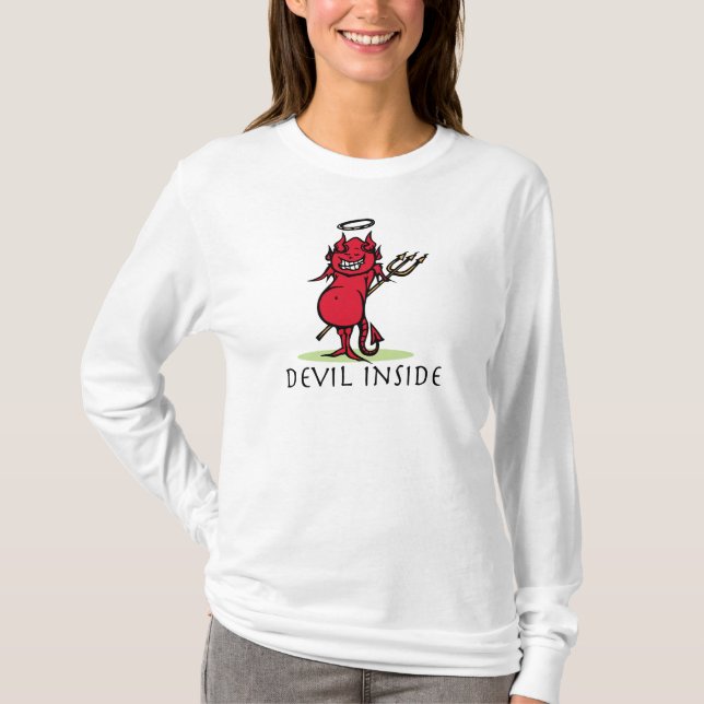 Djävulen Inside T-shirt (Framsida)