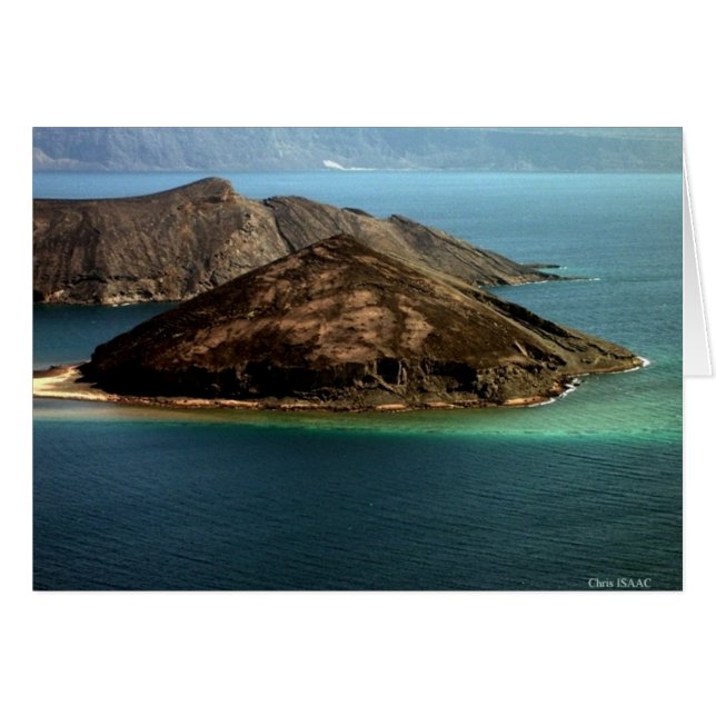 Djävulen Island Hälsningskort (Framsidan Horizontal)