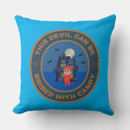 Djävulen kan mutas med Candy Kudde