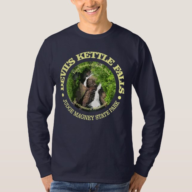 Djävulen Kettle Falls T Shirt (Framsida)